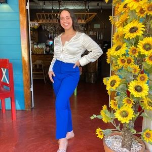 ZARA-High waisted pants